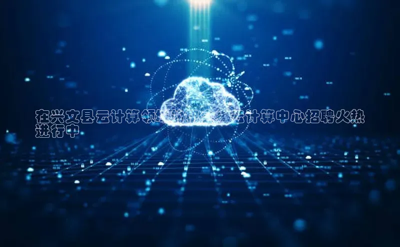 杏鑫平台登录地址网易在兴文县云计算领域的机会：云计算中心招聘火热
进行中