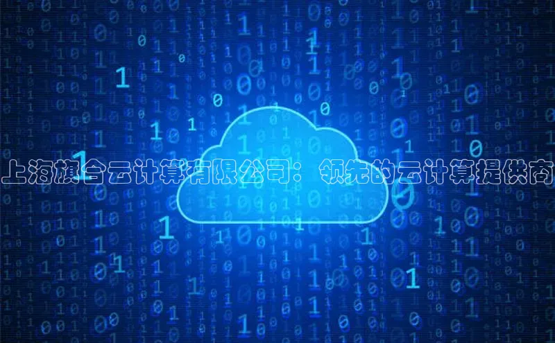 杏鑫平台注册官网阿里尔公司上海旗合云计算有限公司：领先的云计算提供商